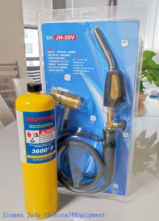 Brazing Torch Avèk 1.5m Kawoutchou